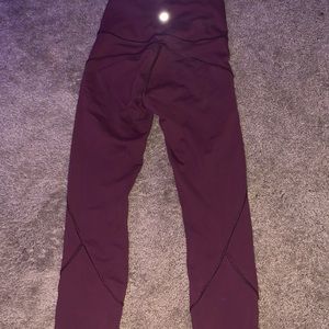 lululemon cropped leggings